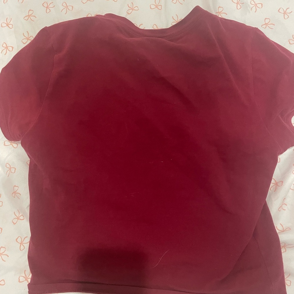 Garage Kids Burgundy Short Sleeve Tee